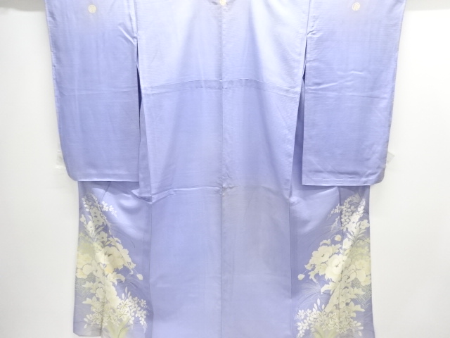 Japanese Kimono / Chirimen Kinsha Combined weave
